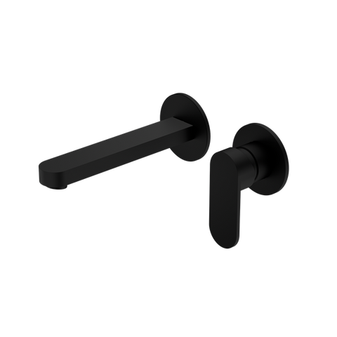 ECCO WALL BASIN/BATH MIXER SEPARATE BACK PLATE TRIM KITS ONLY MATTE BLACK