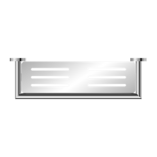 DOLCE METAL SHOWER SHELF CHROME