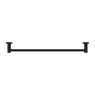 CLASSIC SINGLE TOWEL RAIL 600MM MATTE BLACK