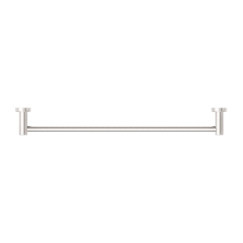 CLASSIC SINGLE TOWEL RAIL 600MM BRUSHED NICKEL