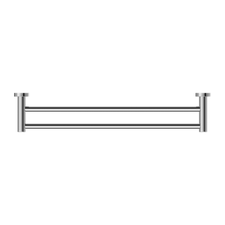 CLASSIC DOUBLE TOWEL RAIL 600MM CHROME