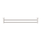 CLASSIC DOUBLE TOWEL RAIL 800MM BRUSHED NICKEL