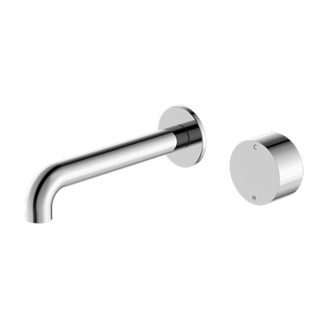 KARA PROGRESSIVE WALL BASIN/BATH SET 120MM TRIM KITS ONLY CHROME