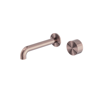 KARA PROGRESSIVE WALL BASIN/BATH SET 120MM TRIM KITS ONLY BRUSHED BRONZE