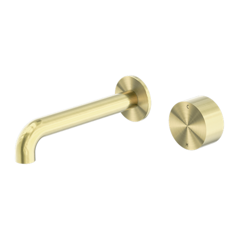 KARA PROGRESSIVE WALL BASIN/BATH SET 160MM TRIM KITS ONLY BRUSHED GOLD