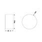 KARA PROGRESSIVE SHOWER MIXER TRIM KITS ONLY MATTE BLACK