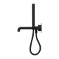 KARA PROGRESSIVE SHOWER SYSTEM WITH SPOUT 230MM TRIM KITS ONLY MATTE BLACK