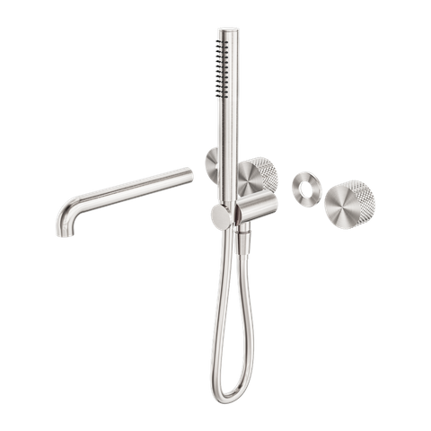 OPAL PROGRESSIVE SHOWER SYSTEM SEPARATE PLATE WITH SPOUT 250MM TRIM KITS ONLY BR