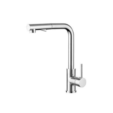 PULL OUT SINK MIXER WITH VEGIE SPRAY FUNCTION CHROME