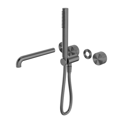 OPAL PROGRESSIVE SHOWER SYSTEM SEPARATE PLATE WITH SPOUT 230MM TRIM KITS ONLY GR