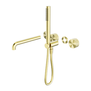 OPAL PROGRESSIVE SHOWER SYSTEM SEPARATE PLATE WITH SPOUT 230MM TRIM KITS ONLY BR