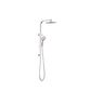 BIANCA TWIN SHOWER BRUSHED NICKEL