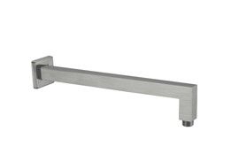 SQUARE SHOWER ARM GUN METAL