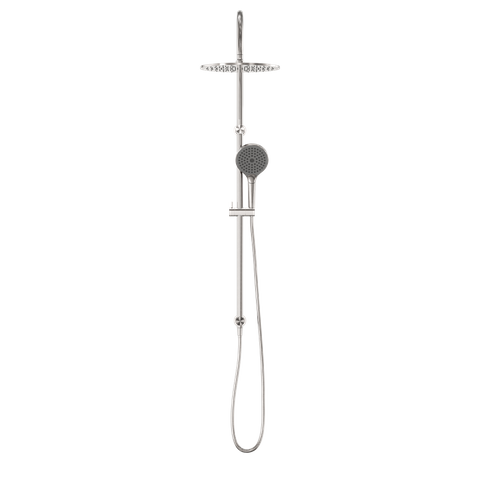 OPAL TWIN SHOWER WITH AIR SHOWER II BRUSHED NICKEL