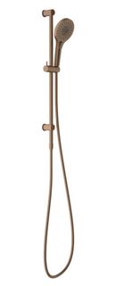 MECCA SHOWER RAIL BRUSHED BRONZE