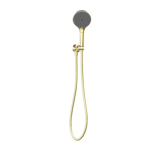 MECCA SHOWER BRACKET WITH AIR SHOWER II BRUSHED GOLD