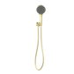 MECCA SHOWER ON BRACKET WITH AIR SHOWER II BRUSHED GOLD