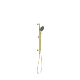 MECCA SHOWER RAIL WITH AIR SHOWER II BRUSHED GOLD