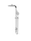 ASTRA RAIN ROUND TWIN SHOWER SINGLE HOSE CHROME