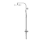 ASTRA RAIN ROUND TWIN SHOWER SINGLE HOSE CHROME