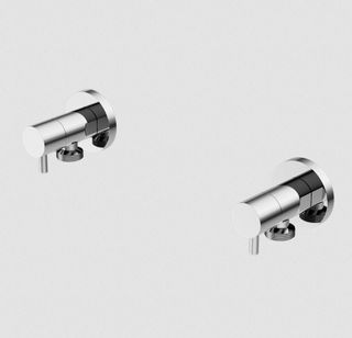 WASHING MACHINE TAP SET CHROME