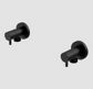 WASHING MACHINE TAP SET MATTE BLACK