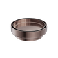 130MM ROUND TILE INSERT FLOOR WASTE 100MM OUTLET BRUSHED BRONZE