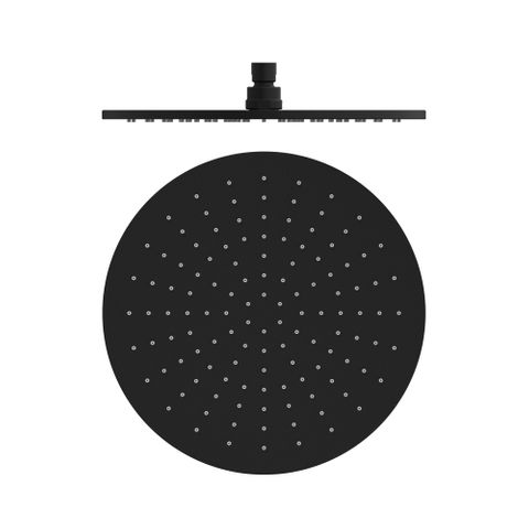 300MM ROUND SHOWER HEAD MATTE BLACK