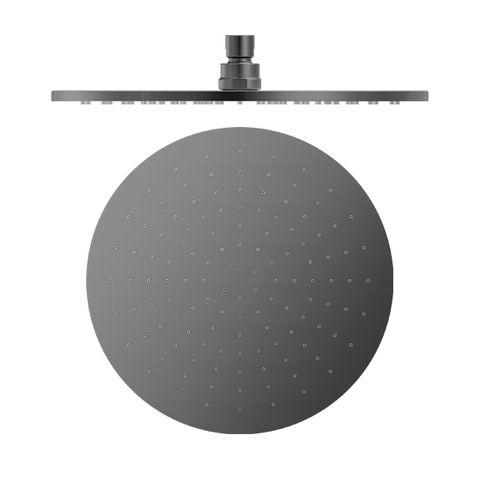 300MM ROUND SHOWER HEAD GRAPHITE