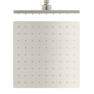 250MM ABS SQUARE SHOWER HEAD BRUSHED NICKEL