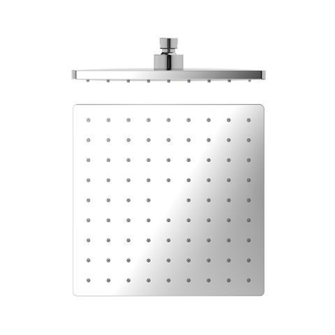 250MM ABS SQUARE SHOWER HEAD CHROME