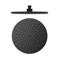 250MM ABS ROUND SHOWER HEAD MATTE BLACK