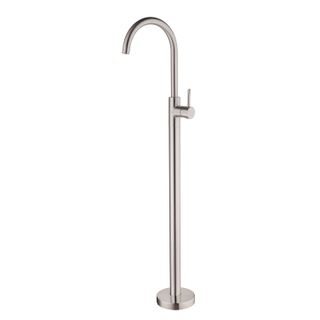 MECCA FREESTANDING BATH MIXER BRUSHED NICKEL