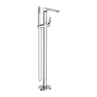 BIANCA FREESTANDING BATH MIXER WITH HAND SHOWER CHROME