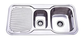 Sink Rnd Cnr 980 11/2 Right Hand Bowl