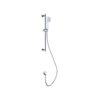 DOLCE RAIN SHOWER RAIL WITH PUSH BUTTON SHOWER CHROME