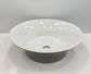 Dijon Matte Grey/(Gloss) White A/C Basin 405x405x130mm