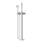 BORDEAUX FREESTANDING BATH MIXERWITH HANDSHOWER ELECTROPLATED CHROME