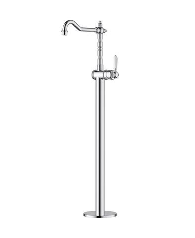 BORDEAUX FREESTANDING BATH MIXER ELECTROPLATED CHROME