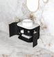 Hampshire 600 Wall Hung Black Vanity Cabinet Only