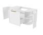 Hampshire 900 Wall Hung White Vanity Cabinet Only