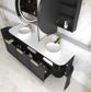 Hampshire 1800 Wall Hung Black Vanity Cabinet Only