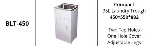 Laundry Trough 35l Compact