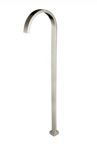 CHAO FREESTANDING BATH SPOUT PVD BRUSHED NICKEL