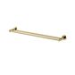 Star PVD Polished Brass Double Towel Rail 600mm