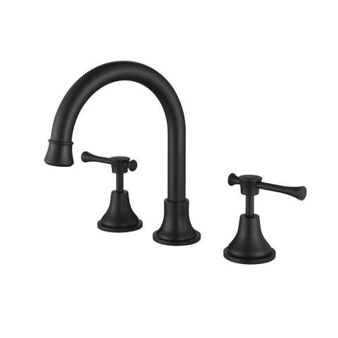 Montpellier Basin Set Electroplated Matt Black