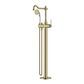 BORDEAUX FREESTANDING BATH MIXERWITH HANDSHOWER PVD BRUSHED BRONZE