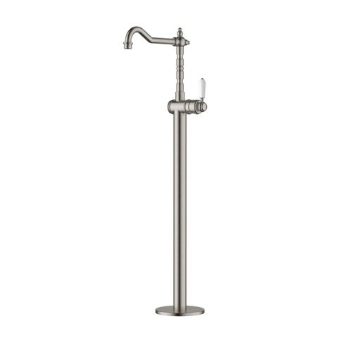 BORDEAUX FREESTANDING BATH MIXER PVD BRUSHED NICKEL