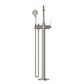 BORDEAUX FREESTANDING BATH MIXERWITH HANDSHOWER PVD BRUSHED NICKEL