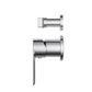 Nova Diverter Mixer  Electroplated Brushed Chrome